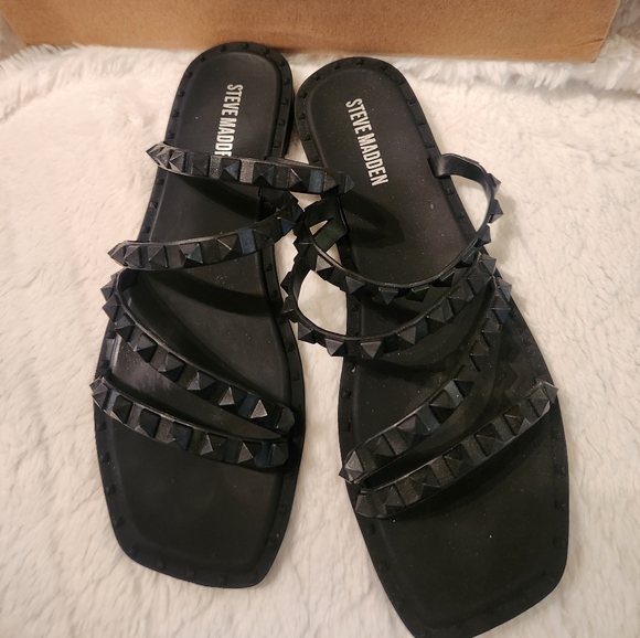Steve Madden Skylar size 6 black - Picture 4 of 4